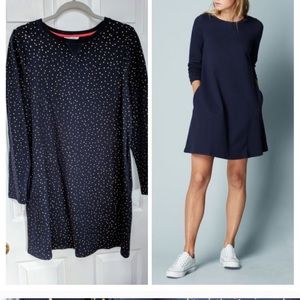 Boden sweatshirt glam tunic dress